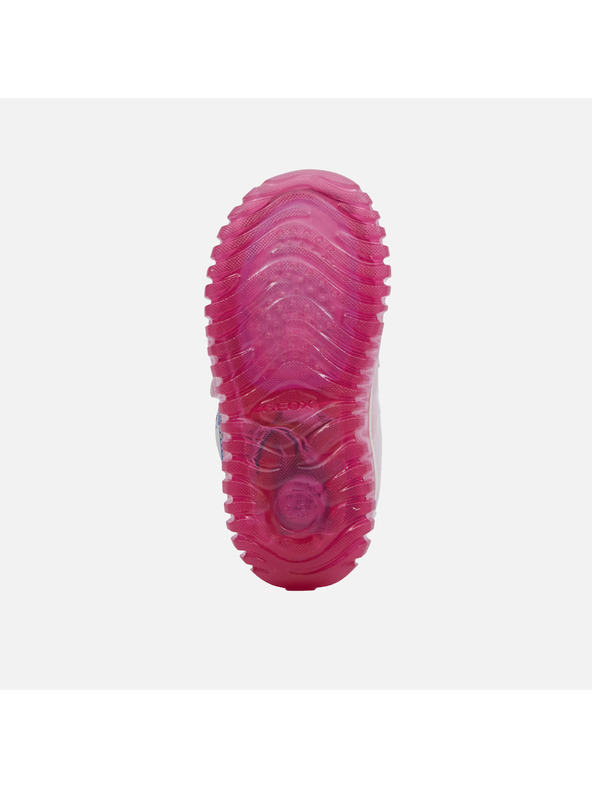 Geox Ružové dievčenské tenisky Geox Lightyloo