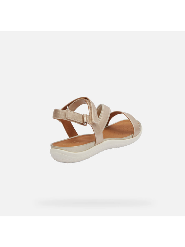 Geox Zlaté dámske sandále Geox Vega