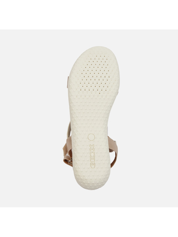 Geox Zlaté dámske sandále Geox Vega