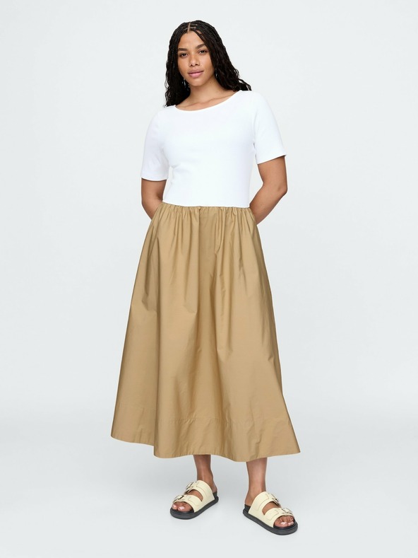 GAP Maxi šaty s vreckami GAP