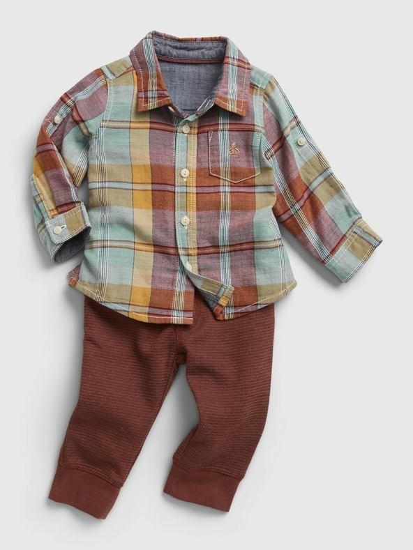 GAP Baby set plaid GAP