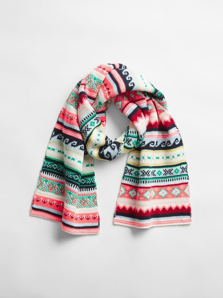 GAP Šál fair isle GAP