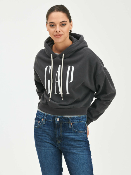 GAP Mikina crop s logom GAP