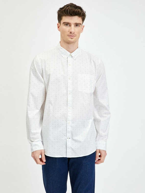 GAP Bavlnená slim košeľa GAP