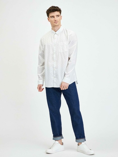 GAP Bavlnená slim košeľa GAP