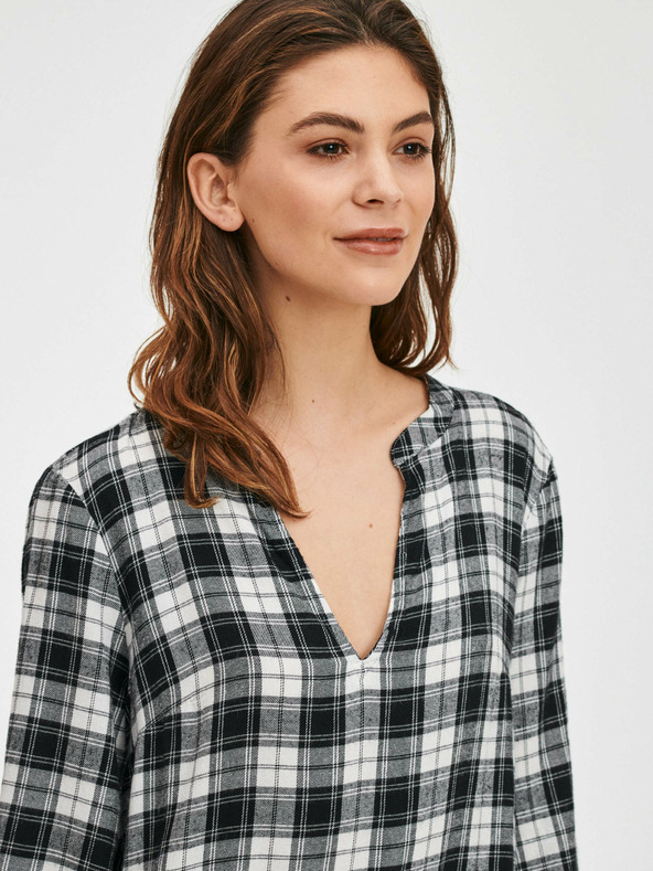 GAP Kockované flanelové šaty GAP