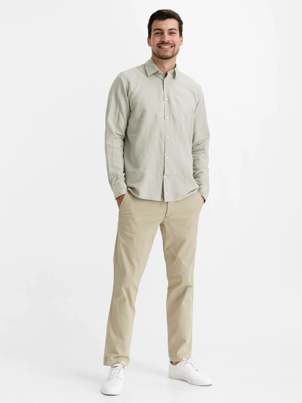 GAP Nohavice vintage khaki slim fit GapFlex GAP