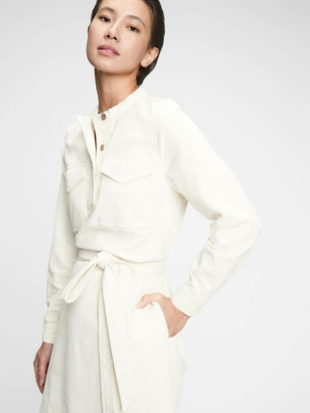 GAP Šaty corduroy midi GAP