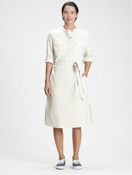 GAP Šaty corduroy midi GAP