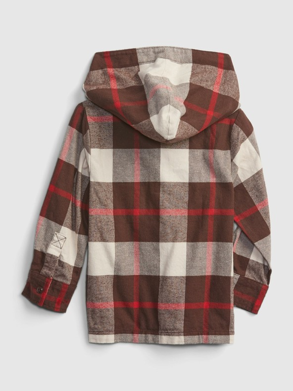 GAP Detská svrchní flanelová košile GAP