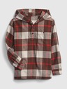 GAP Detská vrchné kockovaná košeľa GAP