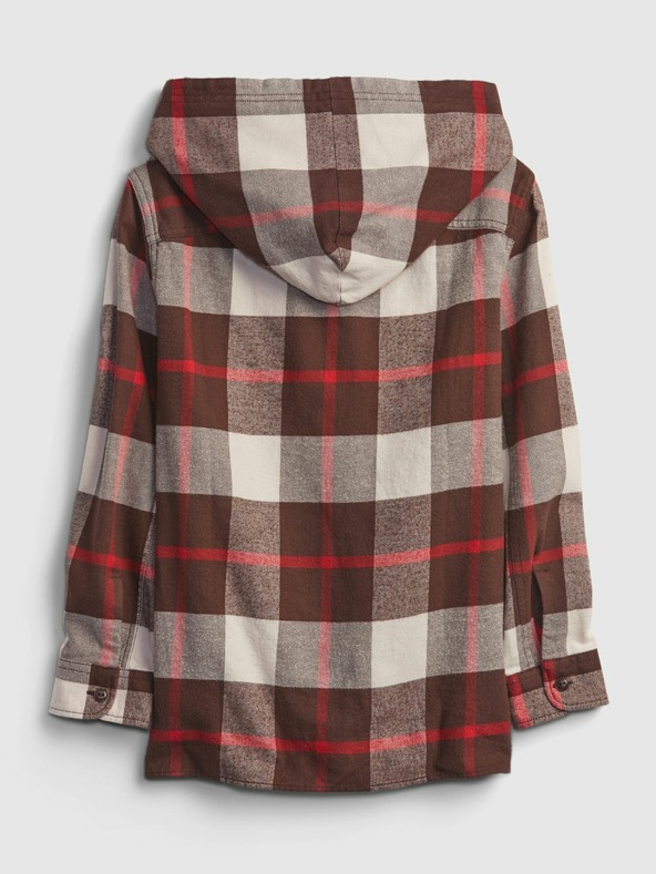 GAP Detská vrchné kockovaná košeľa GAP