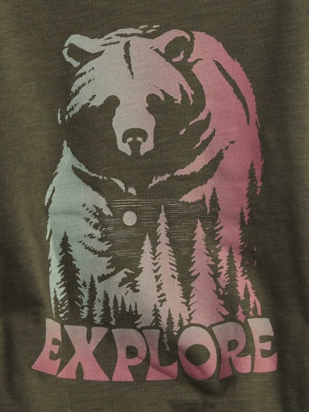 GAP Detské tričko s medveďom GAP