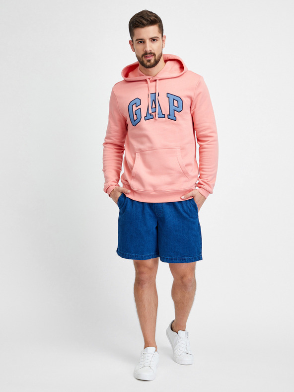 GAP Mikina s logom Gap s kapucňou GAP