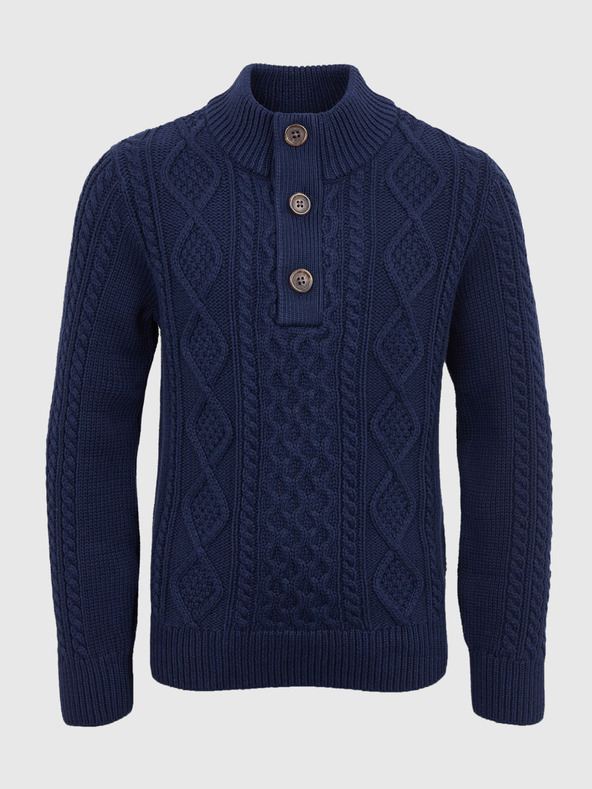 GAP Detský sveter so vzorom GAP