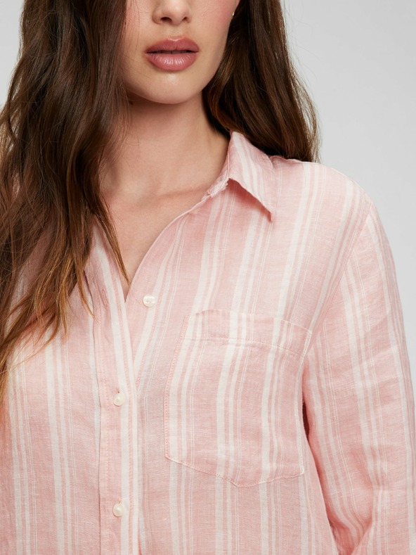 GAP Ľanová košeľa boyfriend GAP