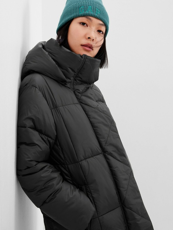 GAP Dlhý prešívaný kabát GAP