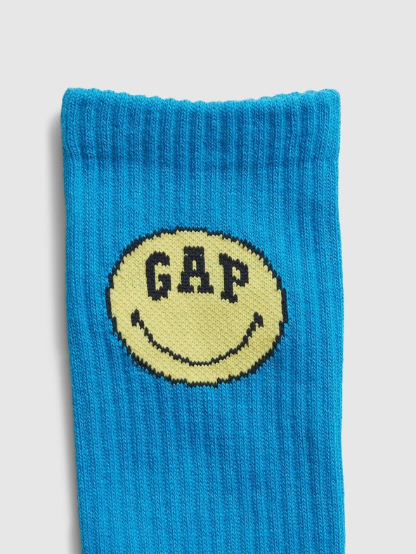 GAP Ponožky Gap × SmileyWorld®, 3 páry GAP