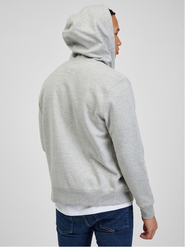 GAP Mikina GAP logo fleece zip