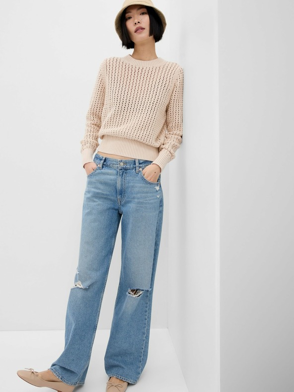 GAP Háčkovaný sveter GAP