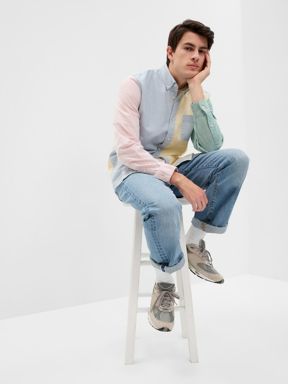 GAP Košeľa classic oxford štandard GAP