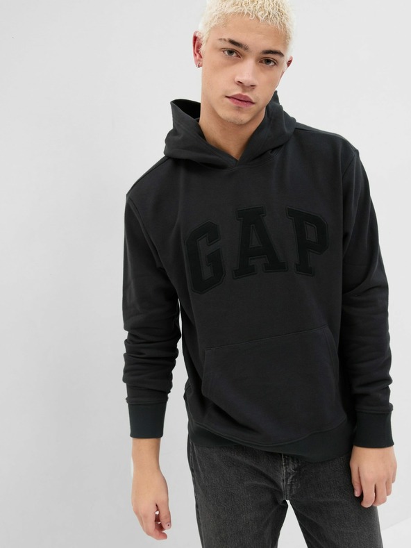GAP Mikina s logom a kapucňou GAP