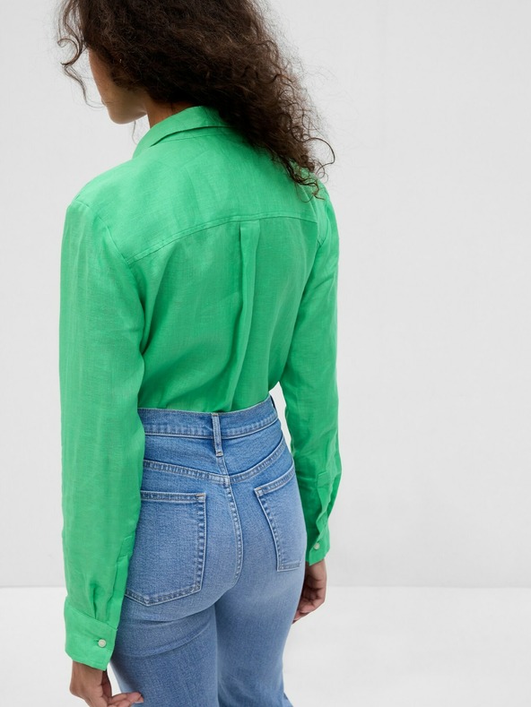 GAP Ľanová košeľa boyfriend GAP