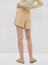GAP Ľanové kraťasy s pružným pásom GAP