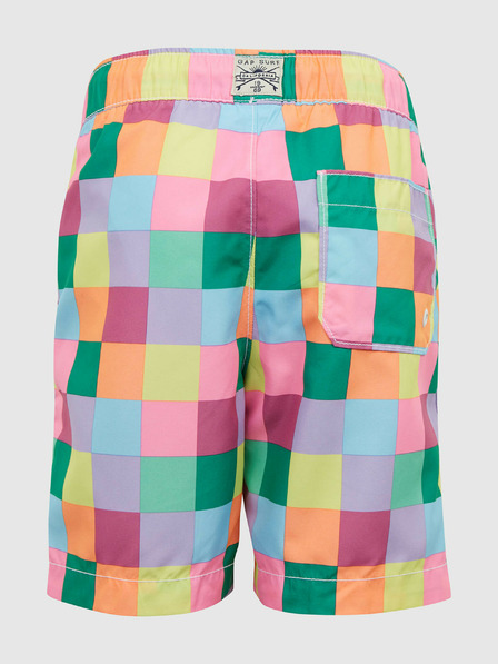 GAP Detské kockované plavky GAP
