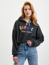 GAP Mikina logo GAP fleece
