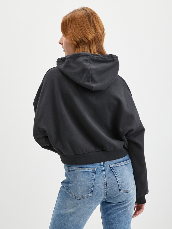 GAP Mikina logo GAP fleece