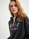 GAP Mikina logo GAP fleece
