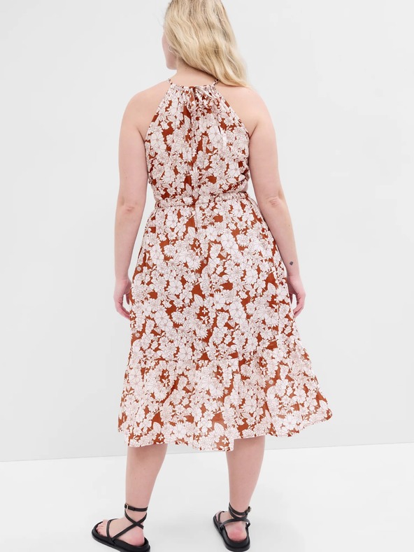 GAP Vzorované midi šaty GAP