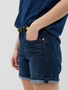 GAP Džínsové kraťasy girlfriend GAP