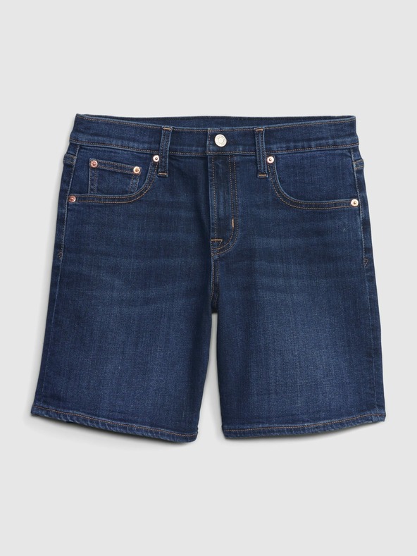 GAP Džínsové kraťasy girlfriend GAP