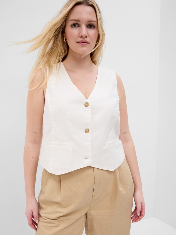 GAP Ľanová vesta GAP