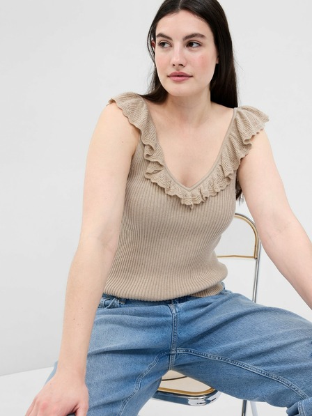 GAP Pletený tielkový top GAP