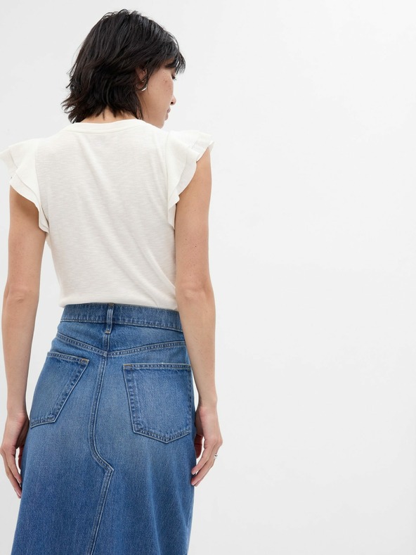 GAP Tričko s volánovými rukávmi GAP