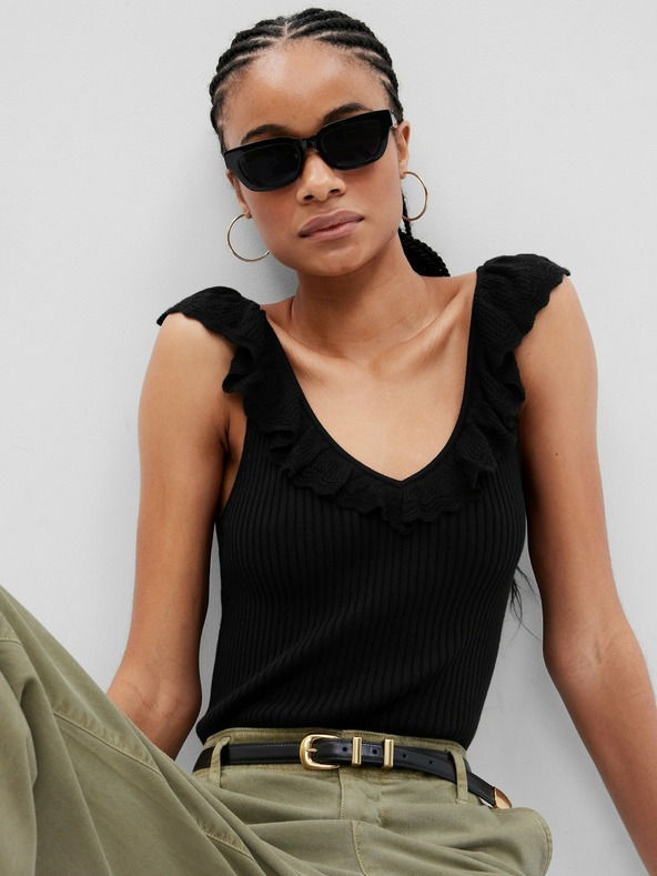 GAP Pletený tielkový top GAP