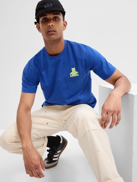 GAP Tričko s medvedíkom Unisex GAP