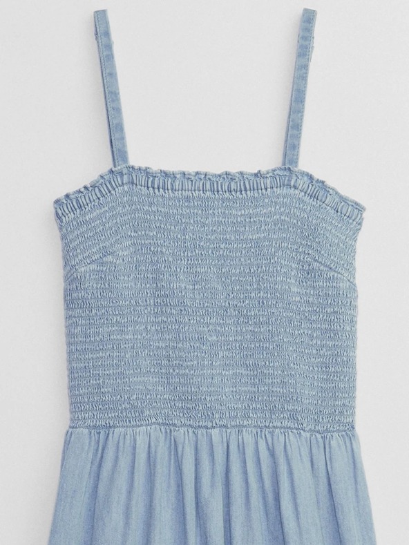 GAP Džínsové šaty na ramienka GAP