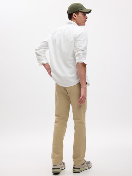 GAP Nohavice modern khaki in straight fit GapFlex GAP