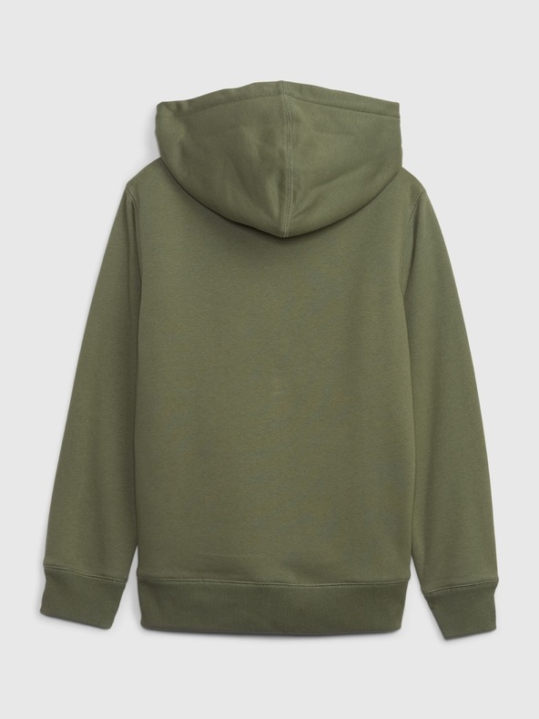 GAP Detská zateplená mikina s logom GAP