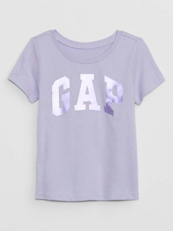 GAP Detské tričko s metalickým logom GAP