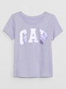 GAP Detské tričko s metalickým logom GAP