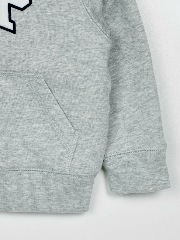 GAP Detská zateplená mikina logo GAP