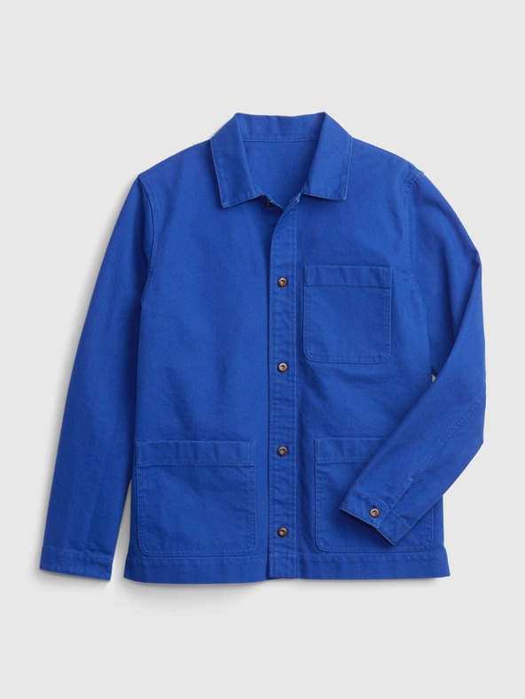 GAP Bavlnená bunda s golierom GAP