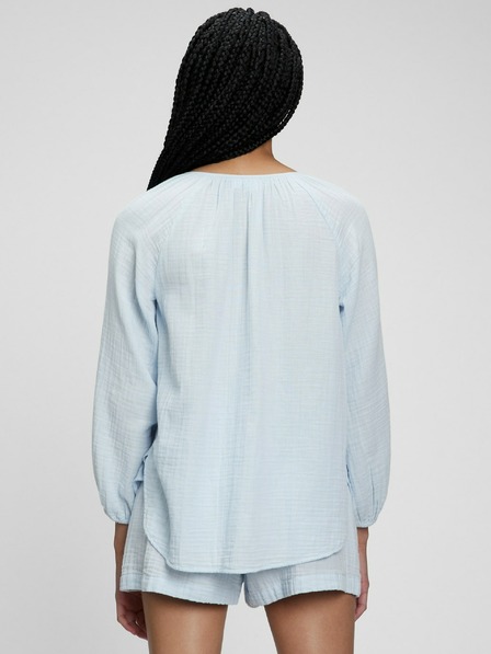 GAP Bavlnená košeľa bez goliera GAP