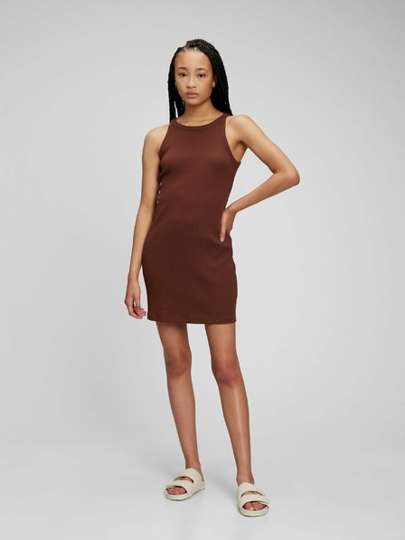 GAP Mini šaty z rebrovaného úpletu GAP