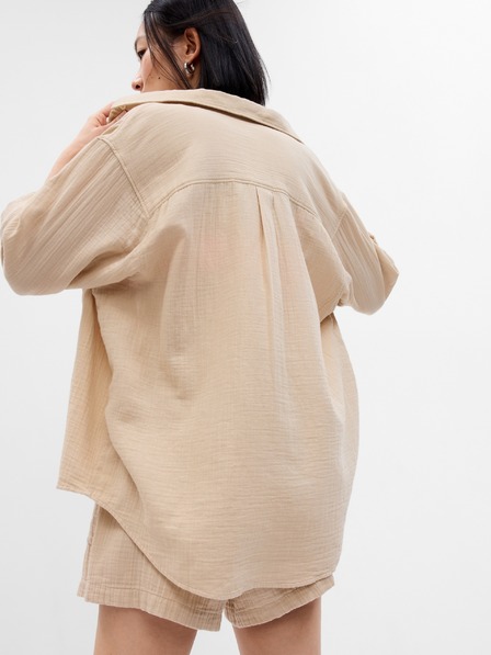 GAP Mušelínová košile oversize GAP